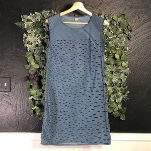 Make It Good Lightweight Dyed/Printed Shift Dress